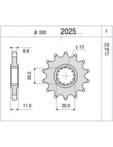PIÑON OGNIBENE 16 D mod 2025
