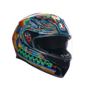 CASCO AGV K3 E2206 ROSSI WINTER TEST 2018