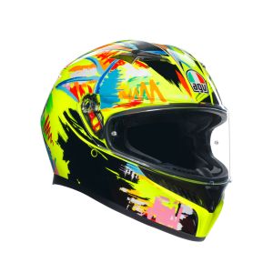 CASCO AGV K3 E2206 ROSSI WINTER TEST 2019