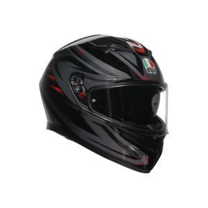 CASCO AGV K3 E2206 MPLK SYTH BLACK/RED