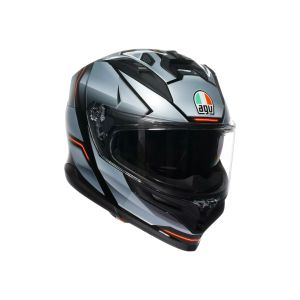 CASCO AGV K7 AGV E2206 MPLK JAEGER BLACK/SILVER