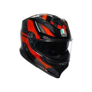 CASCO AGV K7 AGV E2206 MPLK TAURAX BLACK/RED