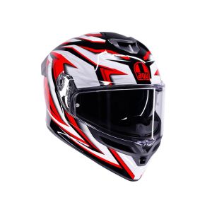 CASCO AGV K5 AGV E2206 MPLK ZENITHAR BLACK/WHITE/RED