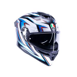 CASCO AGV K5 AGV E2206 MPLK ZENITHAR MATT BLACK/WHITE/BLUE