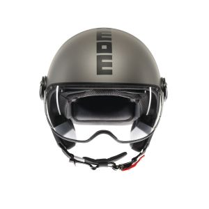 CASCO MOMO FGTR EVO E2206 MONO MATT TITANIUM FROST/BLACK