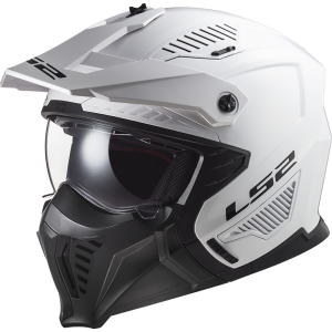 LS2 OF606 DRIFTER SOLID WHITE-06 