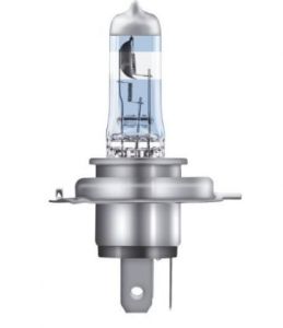 2 unidades Osram H4 12V, 60/55W 110 mas luz y 20 mas blanca (2 uds) casquillo P43t