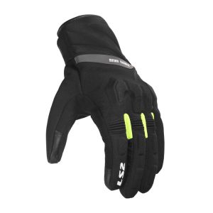 GUANTES MOTO LS2 JET III MAN BLACK H-V YELLOW