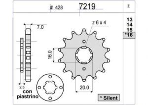 PIÑON OGNIBENE 15 D mod 7219