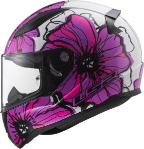 CASCO INTEGRAL LS2 FF353 RAPID II POPPIES PINK-06