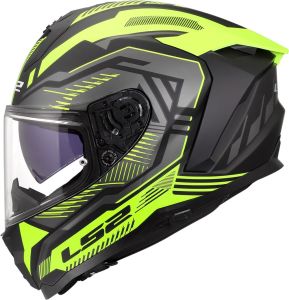 CASCO INTEGRAL LS2 FF817 CHALLENGER II DRAVIX H-V YELLOW