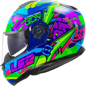CASCO MODULAR LS2 FF908 STROBE II SVENT BLUE GREEN-06