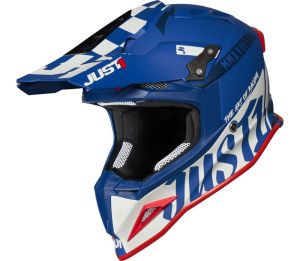  LIQUIDACION JUST1 J12 PRO RACER WHITE BLUE - Matt