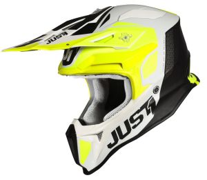  JUST1 J18 PULSAR FLUO YELLOW-WHITE-BLACK - Matt
