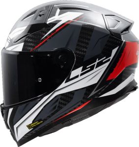 CASCO LS2 FF811 VECTOR II C SAVAGE WHITE RED GREY-06