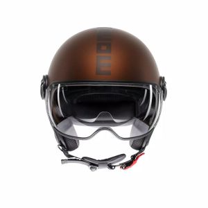 CASCO MOMO FGTR EVO E2206 MONO MATT ESPRESSO/BLACK
