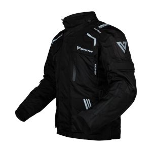 Chaqueta de moto tres cuartos de hombre Ragnar gris
