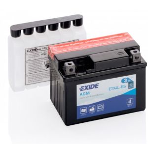ET12A-BS Batería moto EXIDE 