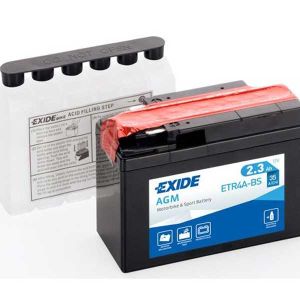 ETR4A-BSBatería moto EXIDE