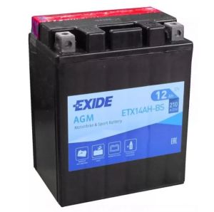 ETX14AH-BS Batería moto EXIDE