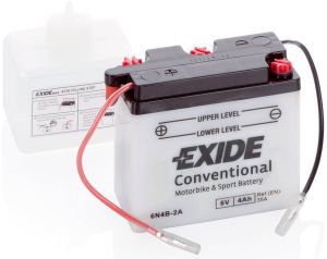 6N4B-2A Batería moto EXIDE