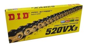 CADENA DID 520 VX3 G&B 106 PASOS 