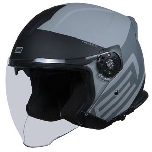 CASCO ORIGINE PALIO 2.0 SCOUT BLACK/GREY MATT (ECE22.06)