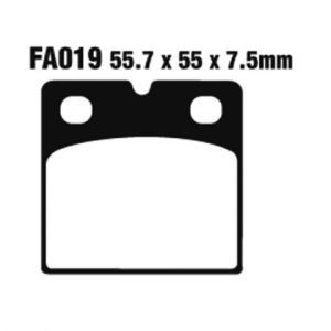 Pastillas de freno EBC FA019