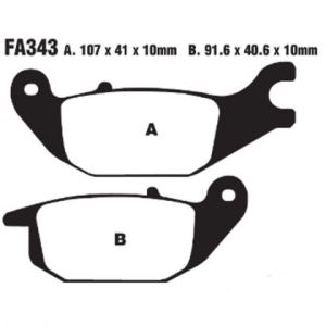 Pastillas de freno EBC SFA343