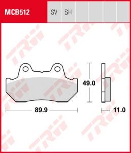 Pastillas De Freno Trw Sinter