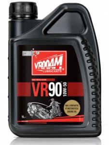 Bote 1 litro VR-90 Series Aceite Motor 4T - 100% Sintético. Tecnología PAO-Ester 10W50